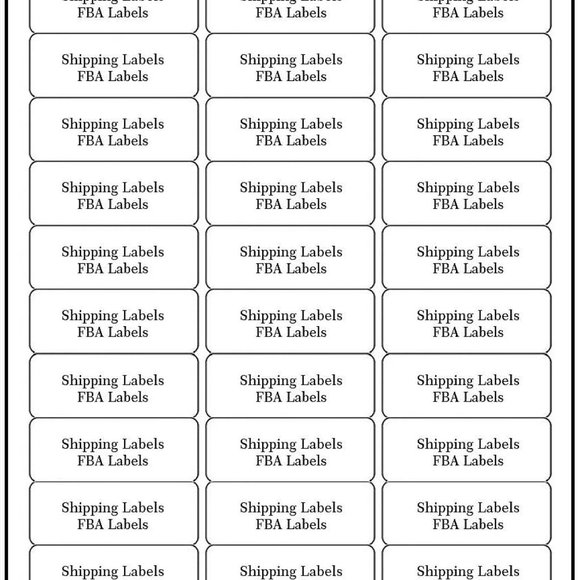 Address Labels 1" x 2-5/8" 99 pages Sticker Paper for Laser/Ink Jet Printer - Picture 1 of 7